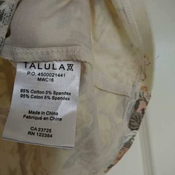 Nwot talula cami - Picture 3 of 4